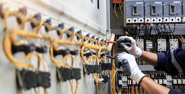 Professional Electrician technician working in Alpine, TX